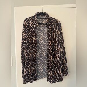 Animal Print Blouse